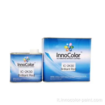 Auto Paint Auto Rifinish Innocolor 2K Brilliant Red